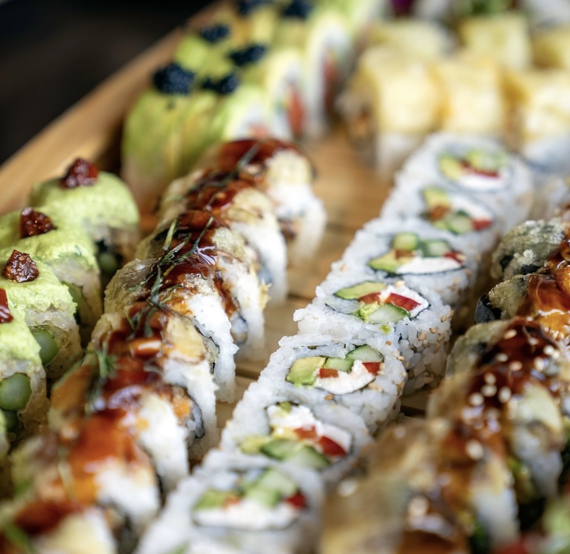 Vegan Maki Platter